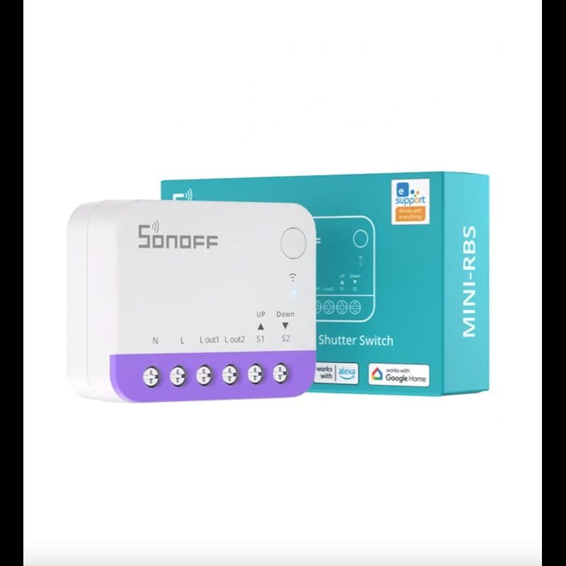 SONOFF MINI RBS - Module Volet Roulant Matter (Alexa, Google Home, Homekit, Home Assistant) -