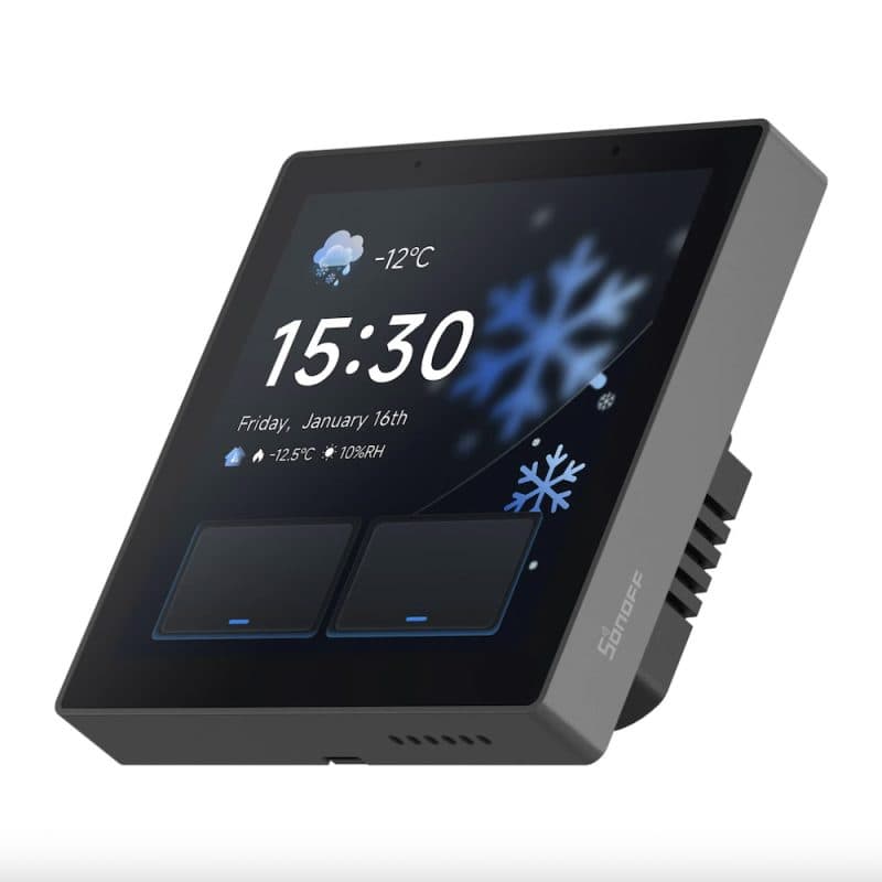 SONOFF NSPanel Pro Gen2 - Panneau de commande Smart Home Zigbee et Matter Noir